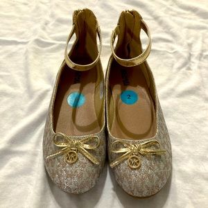 Girls Michael Kors shoes size 2 in kids flats